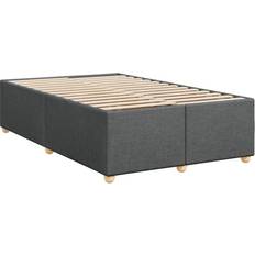 vidaXL Ramsäng Med Madrass 120x200 cm Tyg Kontinentalsäng