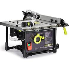 Sirocco Dustless Table Saw 8.5" for Jobsites, Portable 98.5% Dust Collection Rate Cutting Speed Up to 4500RPM, 60T Blades (Standard)