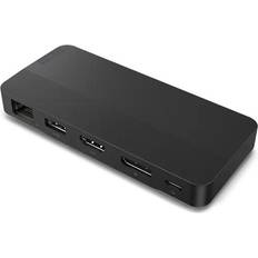 Lenovo Dokkingstasjoner Lenovo USB-C Dual Display Travel Dock 40B90100UK