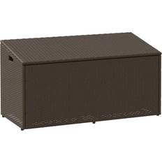 VidaXL Hyndebokse vidaXL Opbevaringsboks Til Haven 110 x 50 x 58 cm Polyrattan Brun