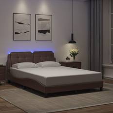 vidaXL med LED-belysning 120x200 cm Sängram