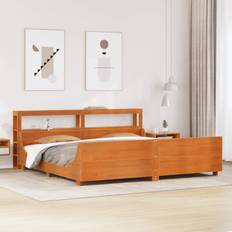 180cm - 200cm Bed Frames vidaXL Bed Frame without Mattress 180x200 cm Super King