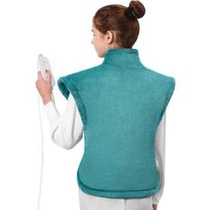 MaxKare Large heating pad for back pain relief, 4 heat settings with auto shut-off Green