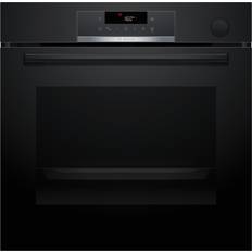 Bosch Dampfbackofen Backöfen Bosch Serie 4 HRG532BB3 Einbau-Backofen 60 x 60 cm Schwarz