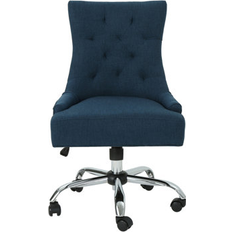 George Oliver Upholstered Navy Blue 26.00 x 27.5 in Office Chair