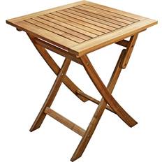 Holz Gartenesstische Dehner Klapptisch Macao 60 x 72 x 60 cm