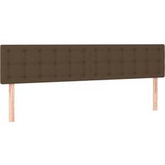 VidaXL 120cm Kontinentalsängar vidaXL mit Matratze 120x190 cm Dunkelbraun Boxspringbett