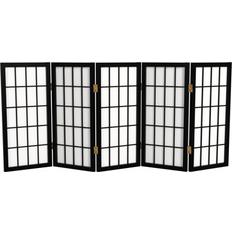 Mistana Mistana Alex 26.5 H Short Folding Screen Room Divider