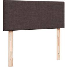 120cm Kontinentalsängar på rea vidaXL Ramsäng Med Madrass Mörkbrun 120x190 cm Kontinentalsäng