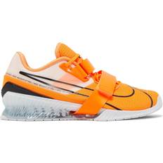 Men - Plastic Sport Shoes Nike Romaleos 4 M - Total Orange/White/Black