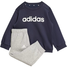 Adidas Bebé Chándales adidas Chándal Marino y Gris TD - Gris Moteado Negro/Blanco