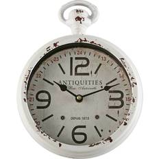 Steel Clocks Versa Refurbished Antiques 4.5 x 28 x 22 cm Wall Clock