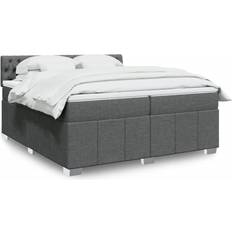 vidaXL Mit Matratze 200 x 200 cm Boxspringbett