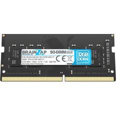 BRAINZAP 32GB DDR4 RAM SO-DIMM PC4-2133P-SEO-11