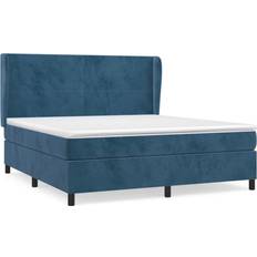 Betten & Matratzen vidaXL Mit Matratze 180x200 cm Samt Boxspringbett
