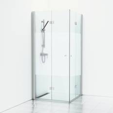 Svedbergs Skoga Brusehjørne 79x89 cm Halvfrostet Glas