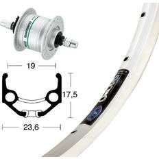 Diverse Front Wheel Wiener MOY-DYN.DH3N31 RIG.36T Rigida ZAC 19