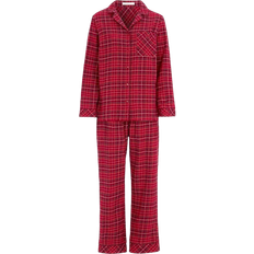 Cellbes Klær Cellbes Checked Flannel Pyjamas - Red/Plaid