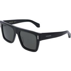Solglasögon Ferragamo Occhiali Da Sole Acetato Nero - Nero
