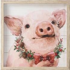 Embellished Pig Natural