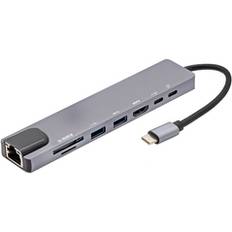 E&P USB-C Multiport Adapter MPA8