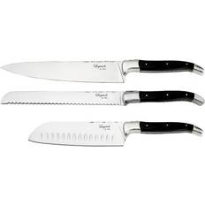 Laguiole By Hâws Knivset 3 Delar Black Wood Knivset