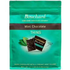 Bouchard Chokolade Bouchard Thins Mint Chokolade 600g 1pak