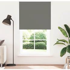 vidaXL Roller Blind Blackout Grey 140x230 cm