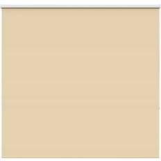 Plast Gardiner & Tillbehör vidaXL Rullgardin Mörkläggningsbeige 145x175 cm