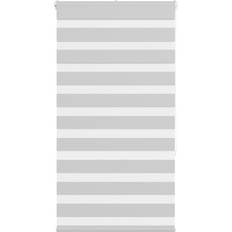Gardiner & Tilbehør vidaXL Zebragardin Lysegrå 85x150 cm Stofbredde 80,9 cm Polyester
