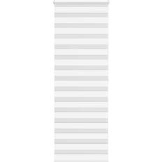 vidaXL Zebragardin Hvid 70x200 cm 65,9 cm Polyester