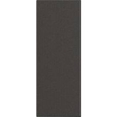 Carpets & Rugs vidaXL Doormat Stripe Black and Grey 115 x 300 cm Grey, Black
