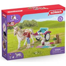 Hund vagn Schleich Pferde Horse Club Kutsche 42467