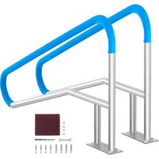 Poolstegar VEVOR Pool Handrail 2 PCS 55 x 32 inch Stainless Steel with Base Plate for Spas