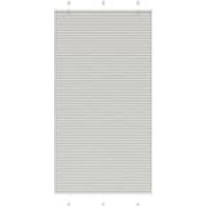 Gardiner & Tilbehør vidaXL Pleated Blind Light Grey 110x200 cm Fabric