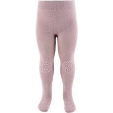 Polyester Strumpbyxor Barnkläder Go Baby Go Bamboo Tights - Lavender Glitter (LV33032)