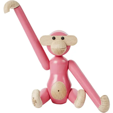 Mini monkey Kay Bojesen Monkey Cat Mini Pink Figurine 9.5cm