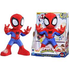Superhjältar Mjukisdjur Hasbro Marvel Spidey And His Amazing Friends Dance Interaktive Teddybjörn 25 cm