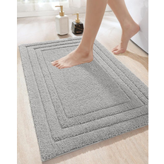 Latitude Run Bathroom Rug 20 x 20 Grey