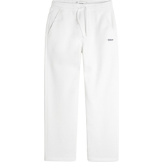 Hollister Co. Trousers Hollister Co. Relaxed Logo Sweatpants - White