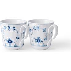 Royal Copenhagen Blue Fluted Plain Mugg 28cl 2st