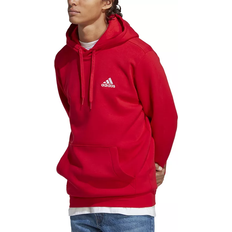 Truien adidas Men's Feel Cozy Essentials Fleece Pullover Hoodie - Scarlet