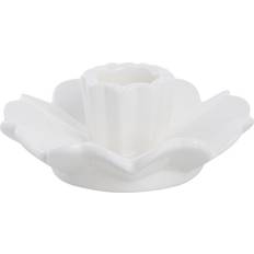 Lene Bjerre Dehmira Keramikk H3,7 cm Hvit Lysestake