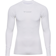 Hummel Homme Couches de base Hummel BL Performance Long Sleeved T-shirt - White