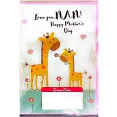 Party Supplies Love You Nan Happy Mother's Day Card Pack of 6