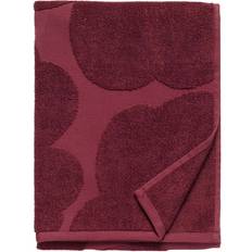 Marimekko Unikko Bath Towel Red (70x50cm)