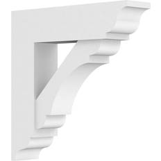 Moulding & Millwork Ekena Millwork Standard Olympic Architectural Grade PVC Bracket 3W X 16