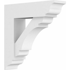 Moulding & Millwork Ekena Millwork Standard Olympic Architectural Grade PVC Bracket 3W X 14