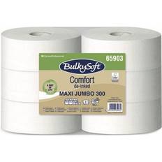 Toiletpapir Bulky Soft Bulky Soft Toiletpapir 2-lags 300m 6rul