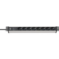Brennenstuhl Regleta 8 Enchufes Alu-line Protección Sobretensiones 2m